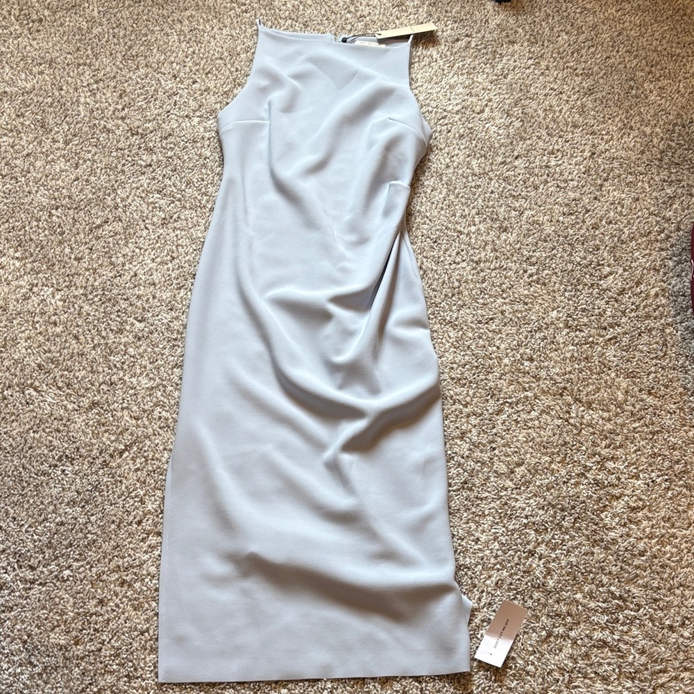 bec + bridge Light Gray Midi Dress